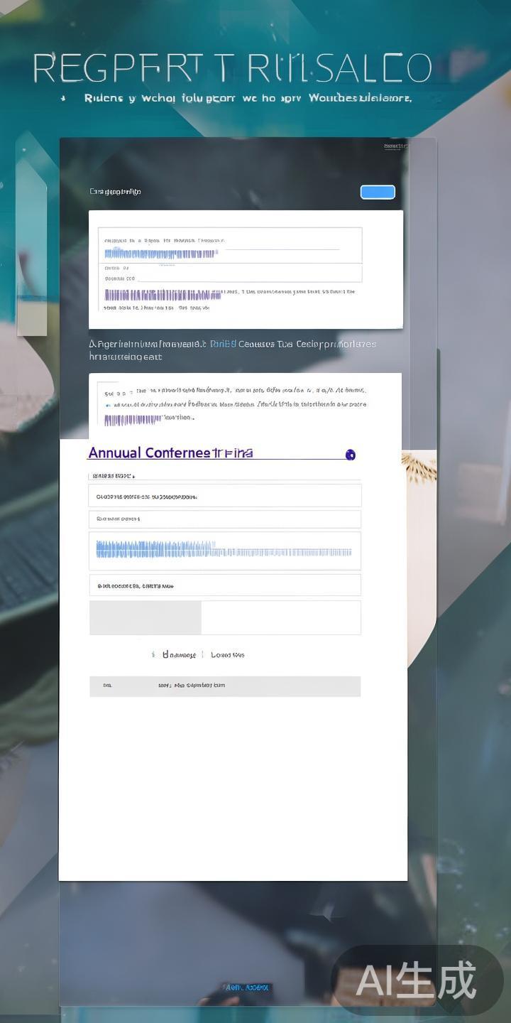 登录成功后，主界面会列出多个板块，包括“年会报名”