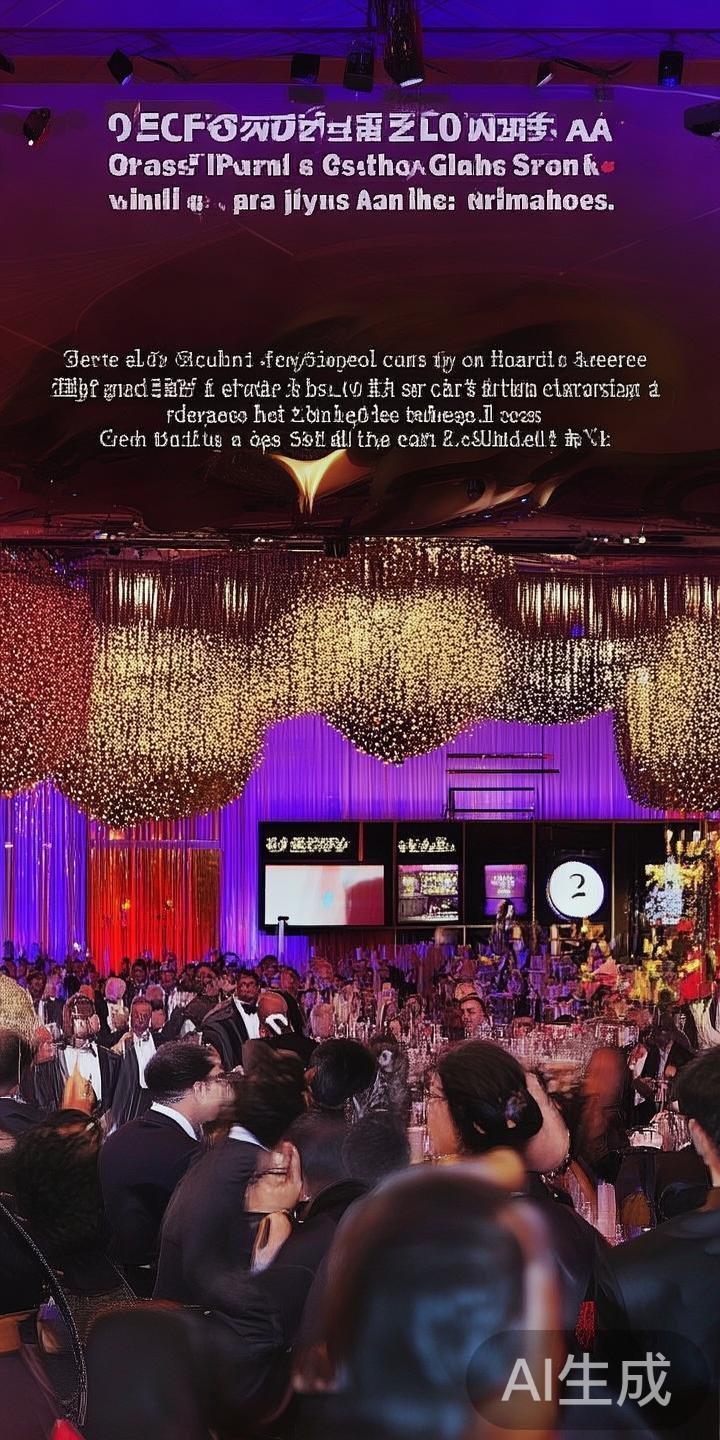 在企业年度盛典金年会中，员工通常会收到各种奖励，包